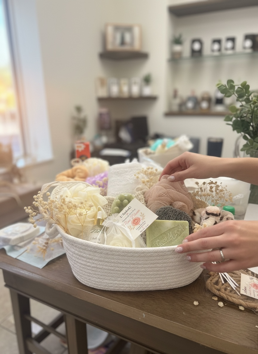 Luxury Spa Gift Basket | Self Care Set Ready To Gift