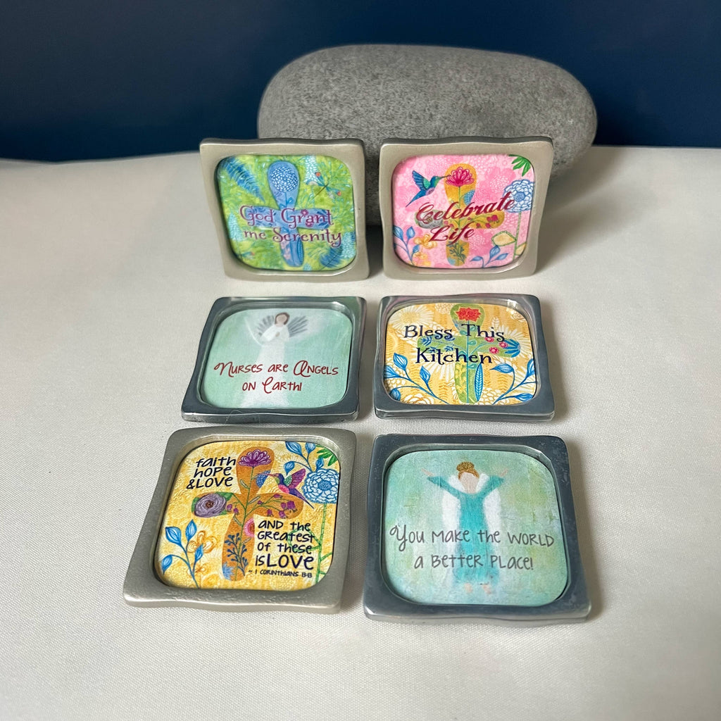 Multiple Blessings Magnets by Caroline Simas