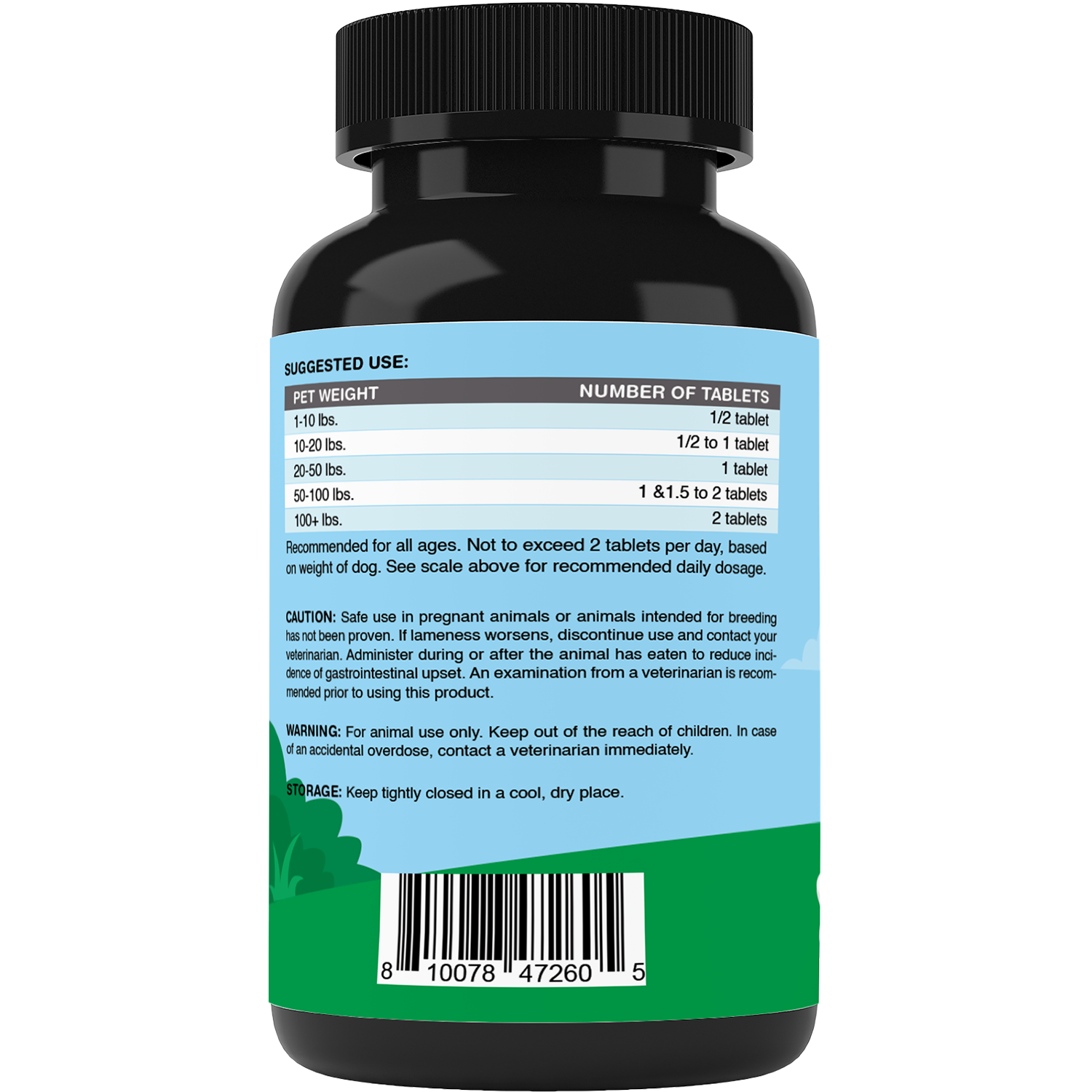 Vitamatic Turmeric for Dogs | Joint & Hip Support| 120ct