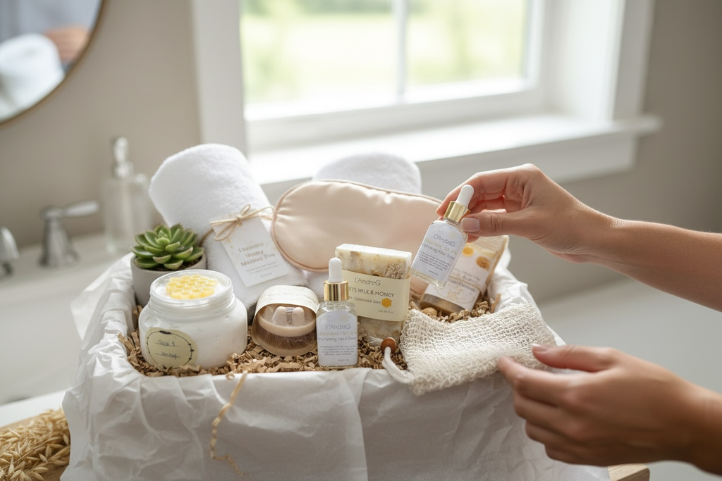 Luxury Spa Gift Basket | Self Care Set Ready To Gift