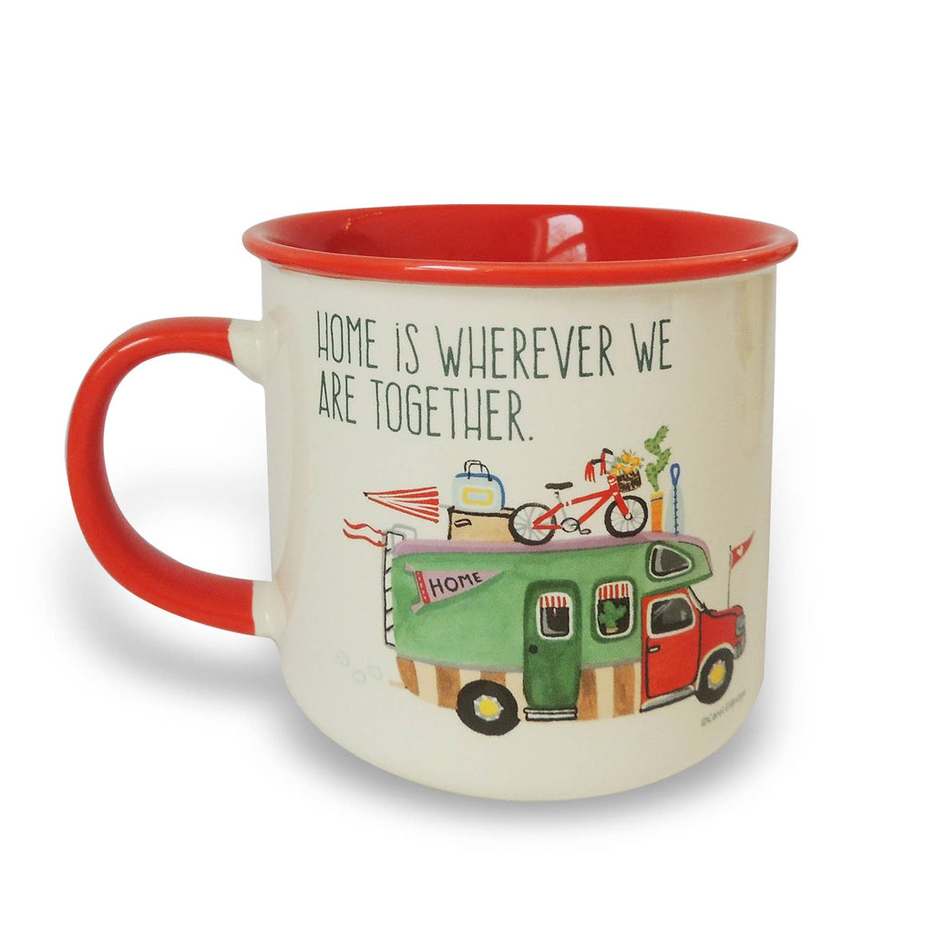 Carol Eldridge Designs Camping Mugs