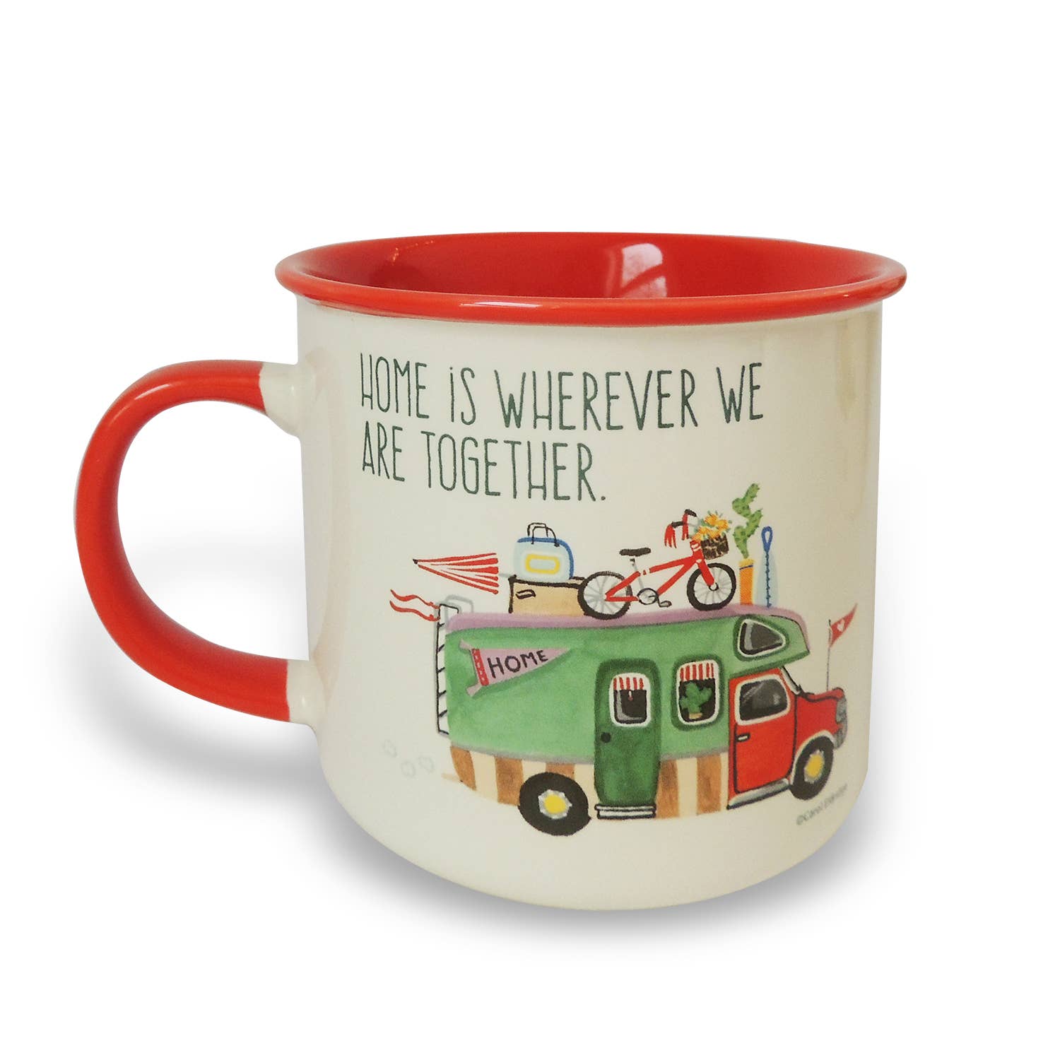 Carol Eldridge Designs Camping Mugs