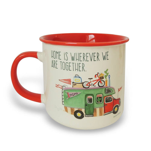 Carol Eldridge Designs Camping Mugs