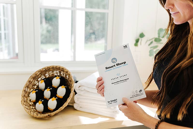Smart Sheep Eco-Friendly Laundry Detergent Strips