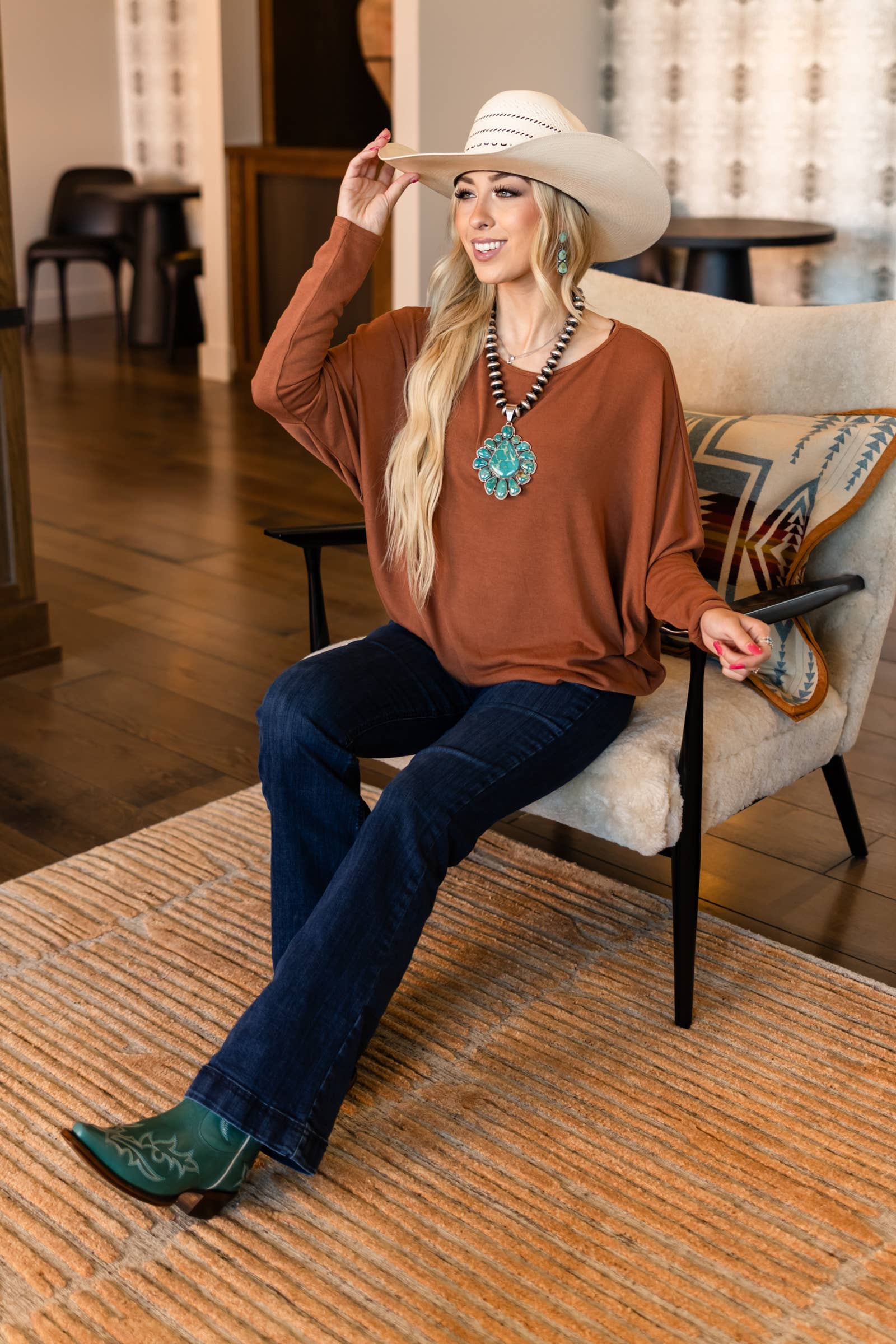 Essential Hacci Knit Top