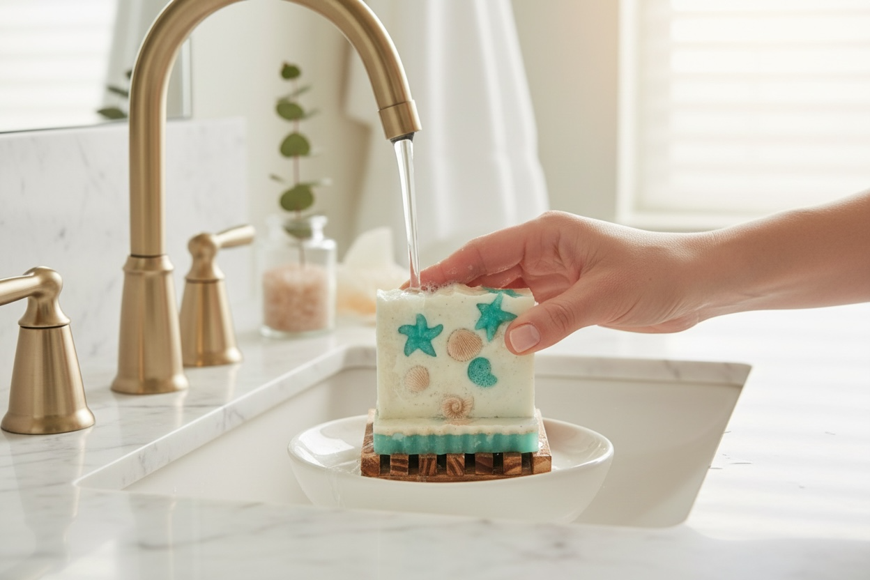 Goat Milk Beach Soap – Ocean Scent 