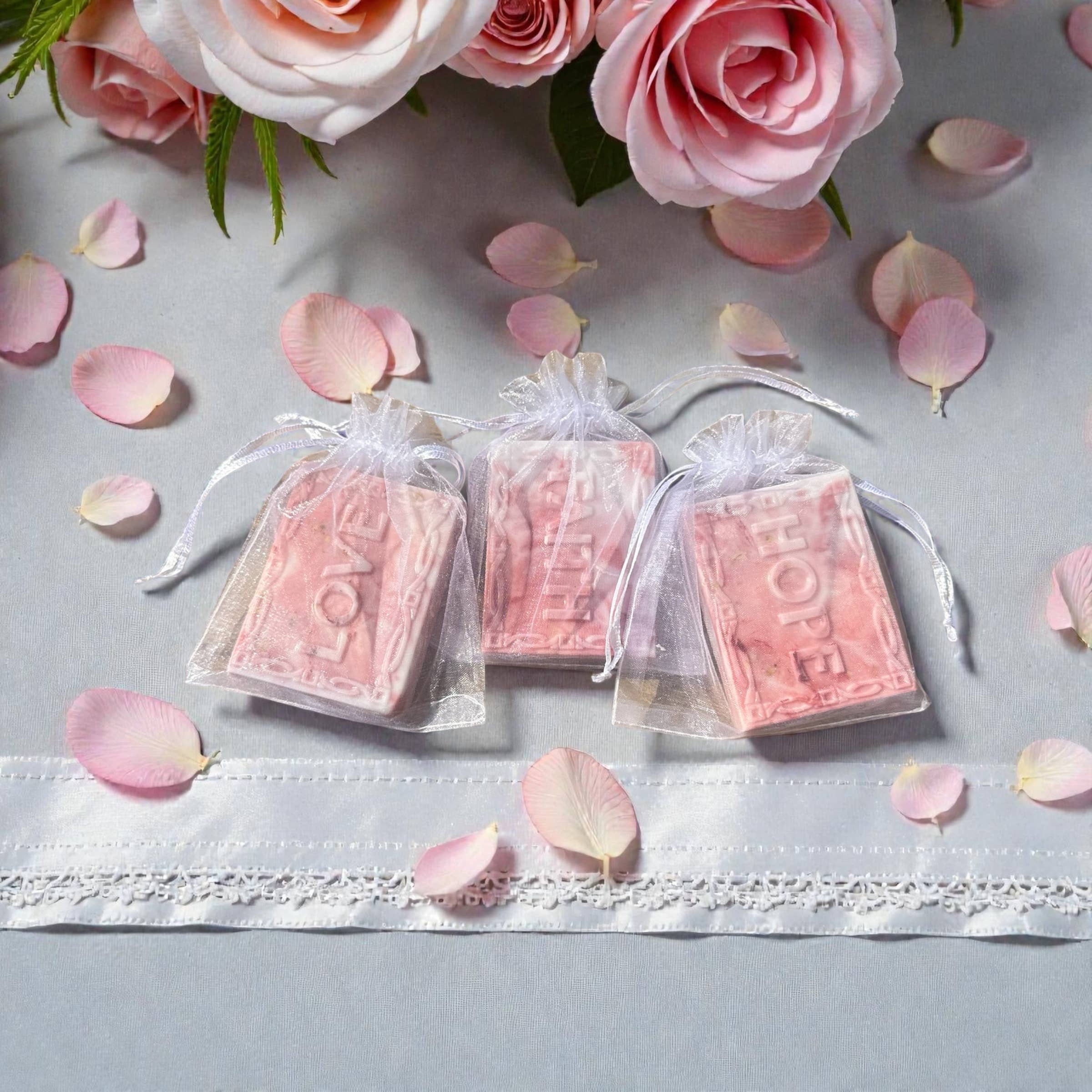 Faith Hope Love Soaps | Inspirational Christian gift set 