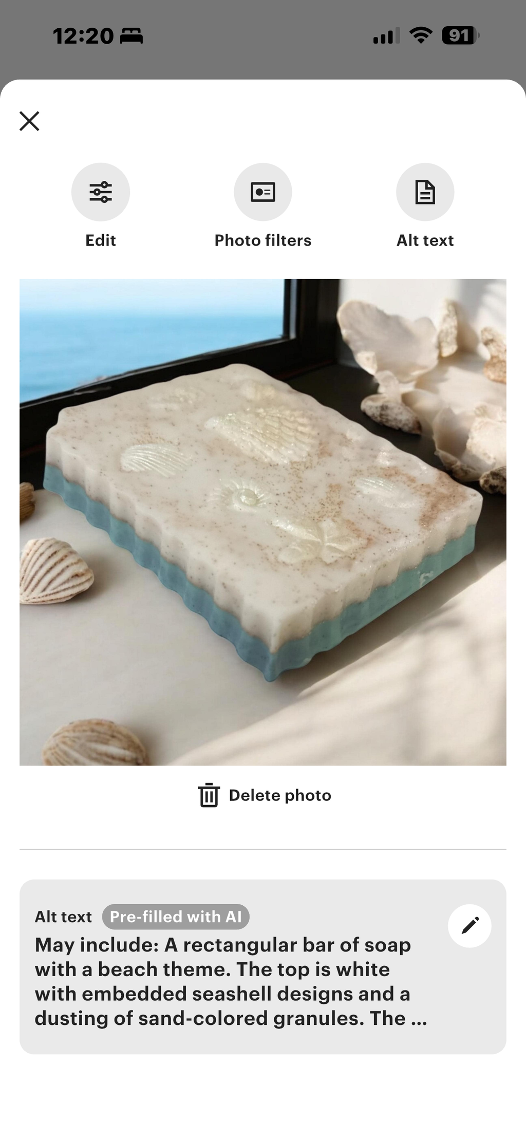 Goat Milk Beach Soap – Ocean Scent 