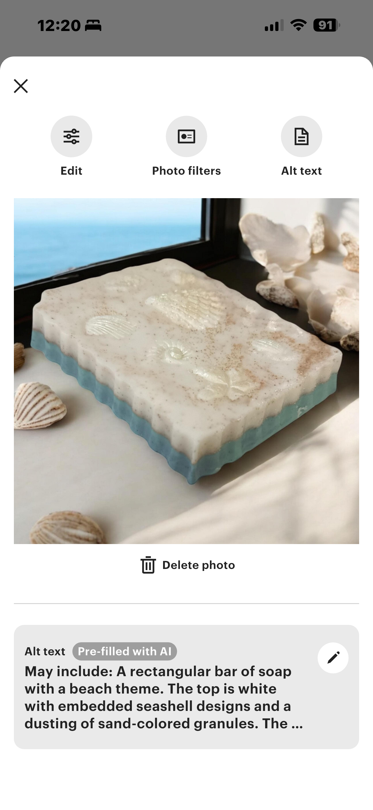 Goat Milk Beach Soap – Ocean Scent 
