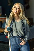 V Neck Thermal Top