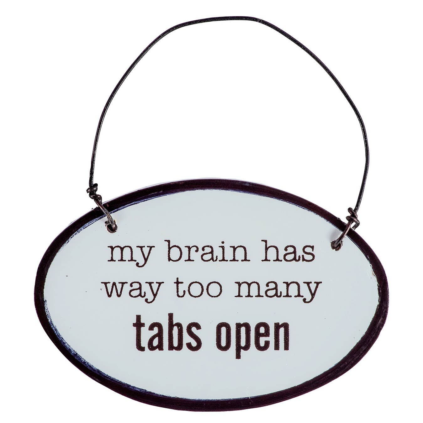 Say It with Sass Mini Oval Wall Hangings