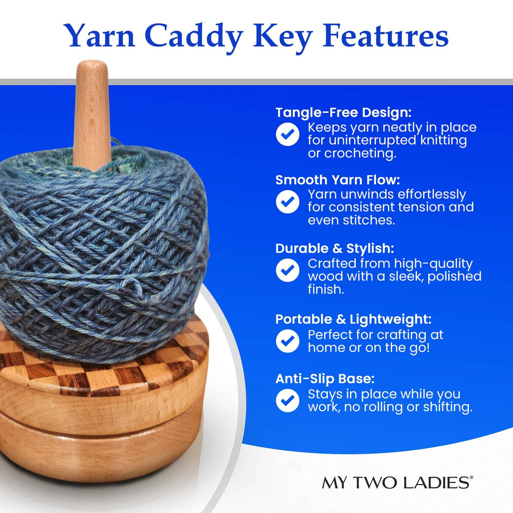 Artisan Yarn Caddy | w/custom case