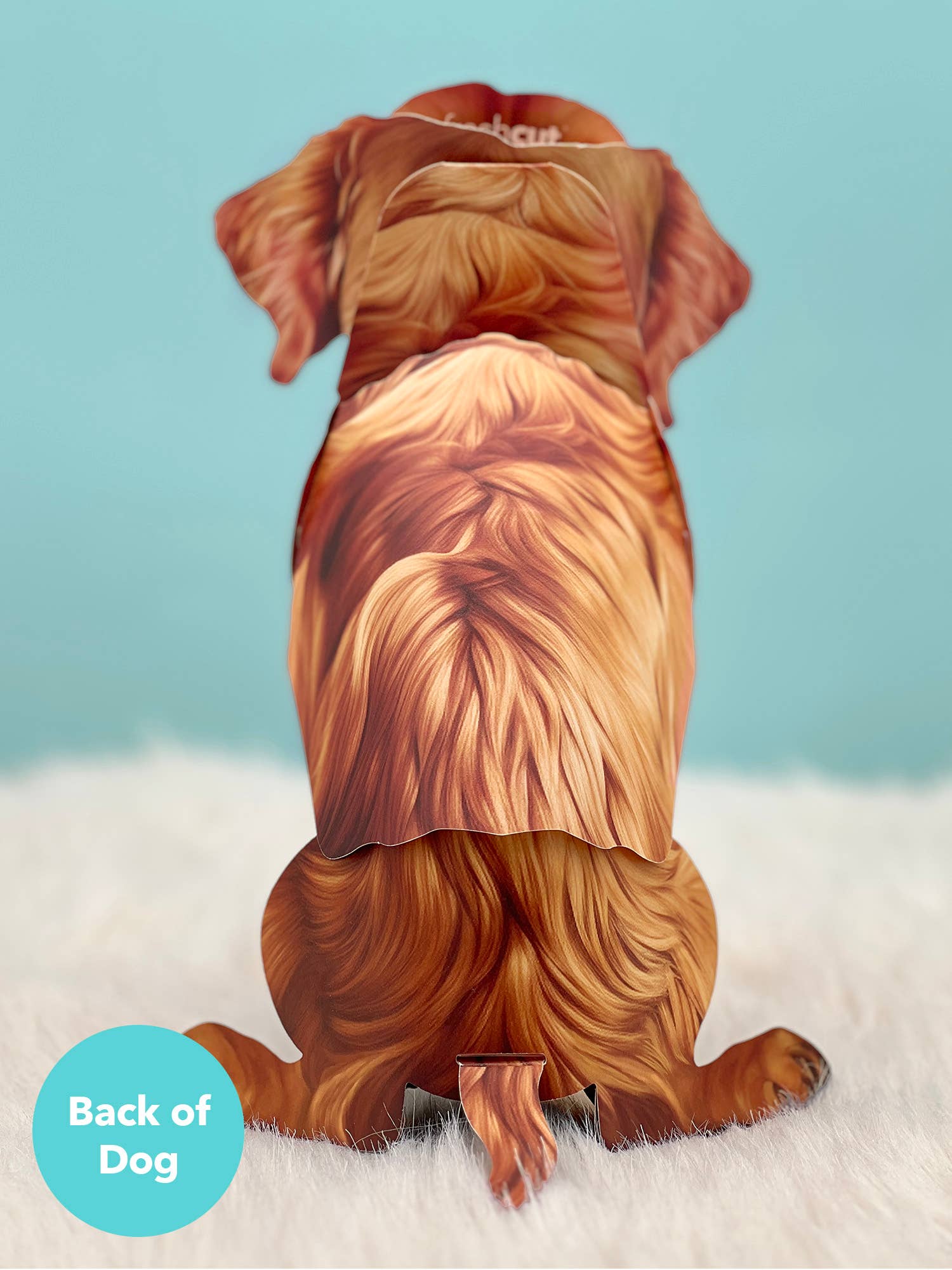Golden Retriever (6 Pop-up Greeting Cards)
