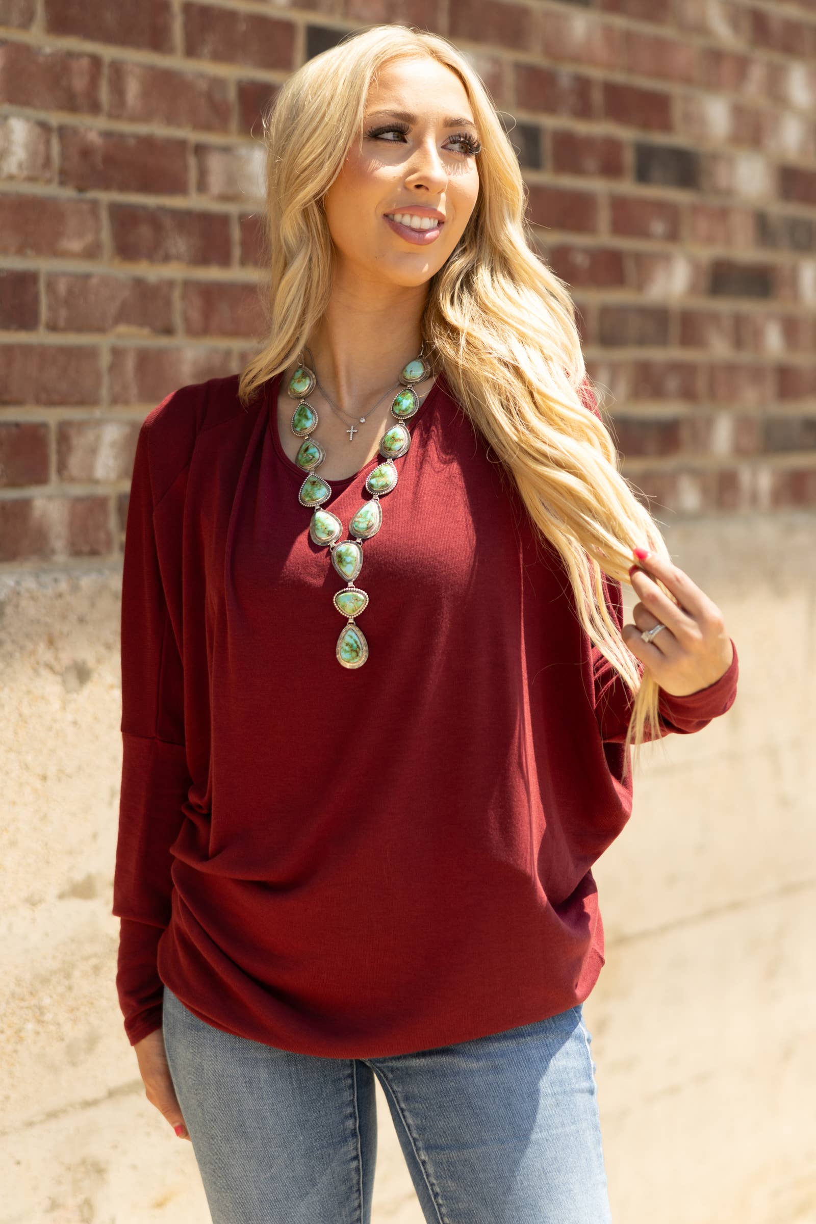 Essential Hacci Knit Top