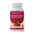 Vitamatic Cranberry 500 mg 100:1 Extract (2 Capsules)-120 ct