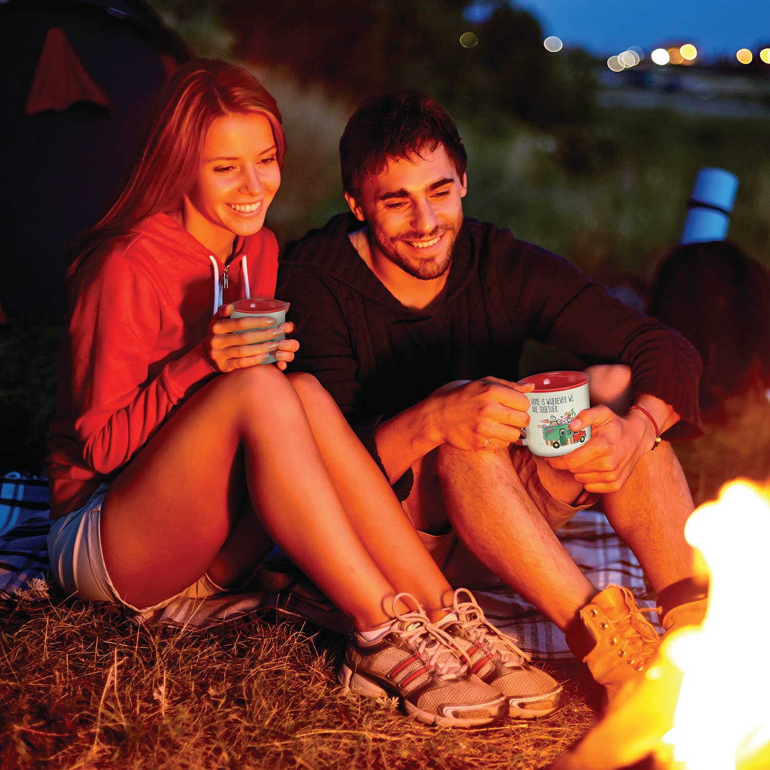 Carol Eldridge Designs Camping Mugs