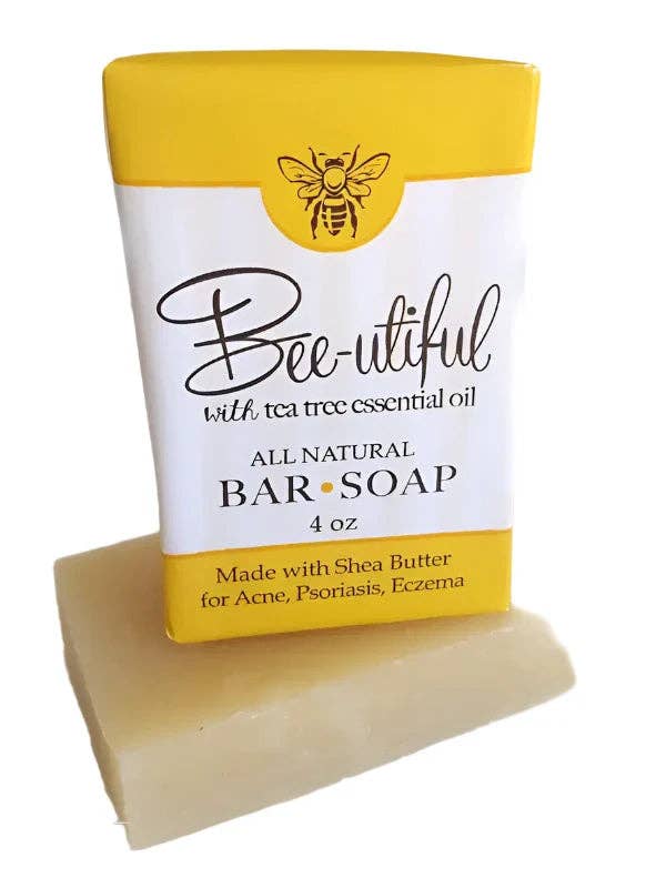 Beeutiful 4 oz Bar Soap – Natural Eczema, Acne & Psoriasis Relief | Amish Country Soap Co.