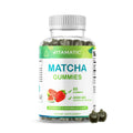 Vitamatic Matcha Gummies 60 Ct, Strawberry & Watermelon flvr