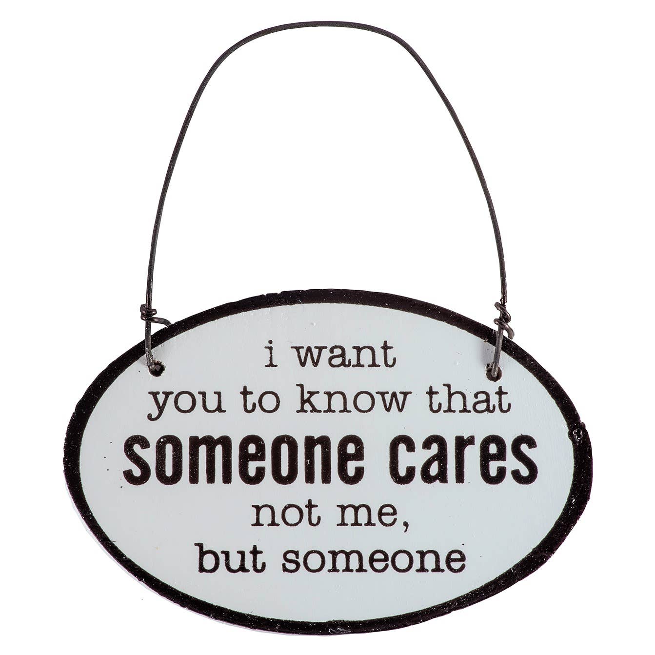 Say It with Sass Mini Oval Wall Hangings
