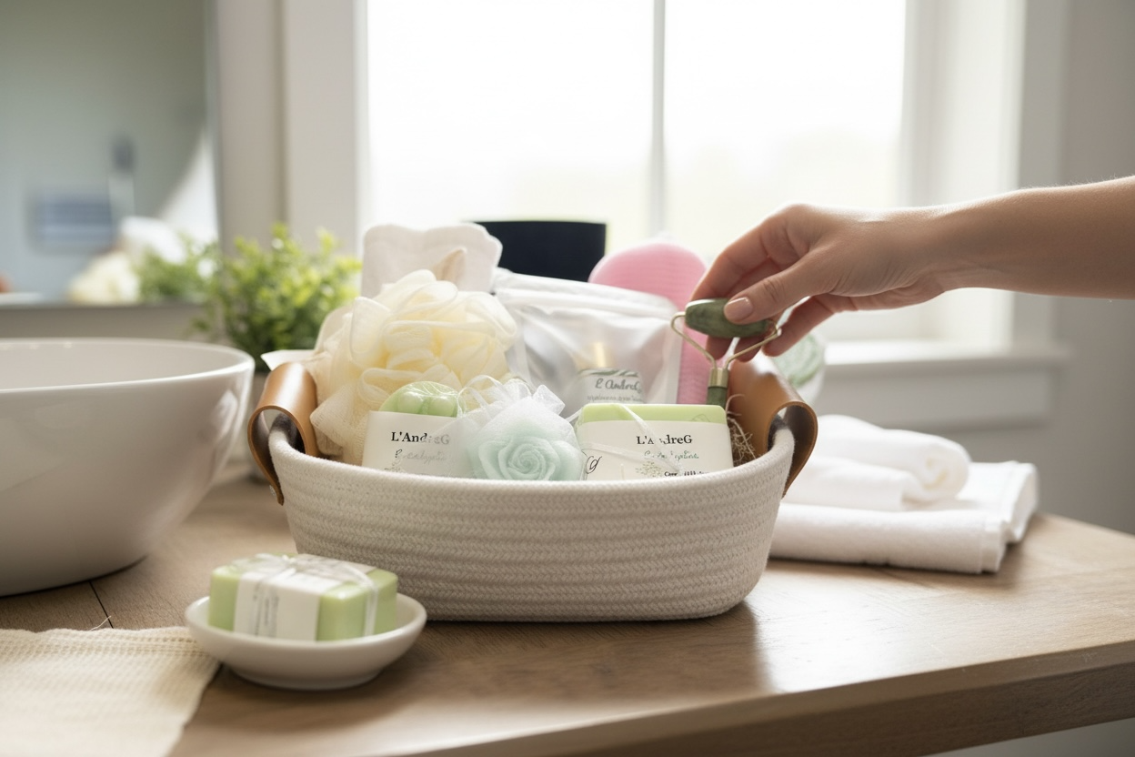 Luxury Spa Gift Basket | Self Care Set Ready To Gift