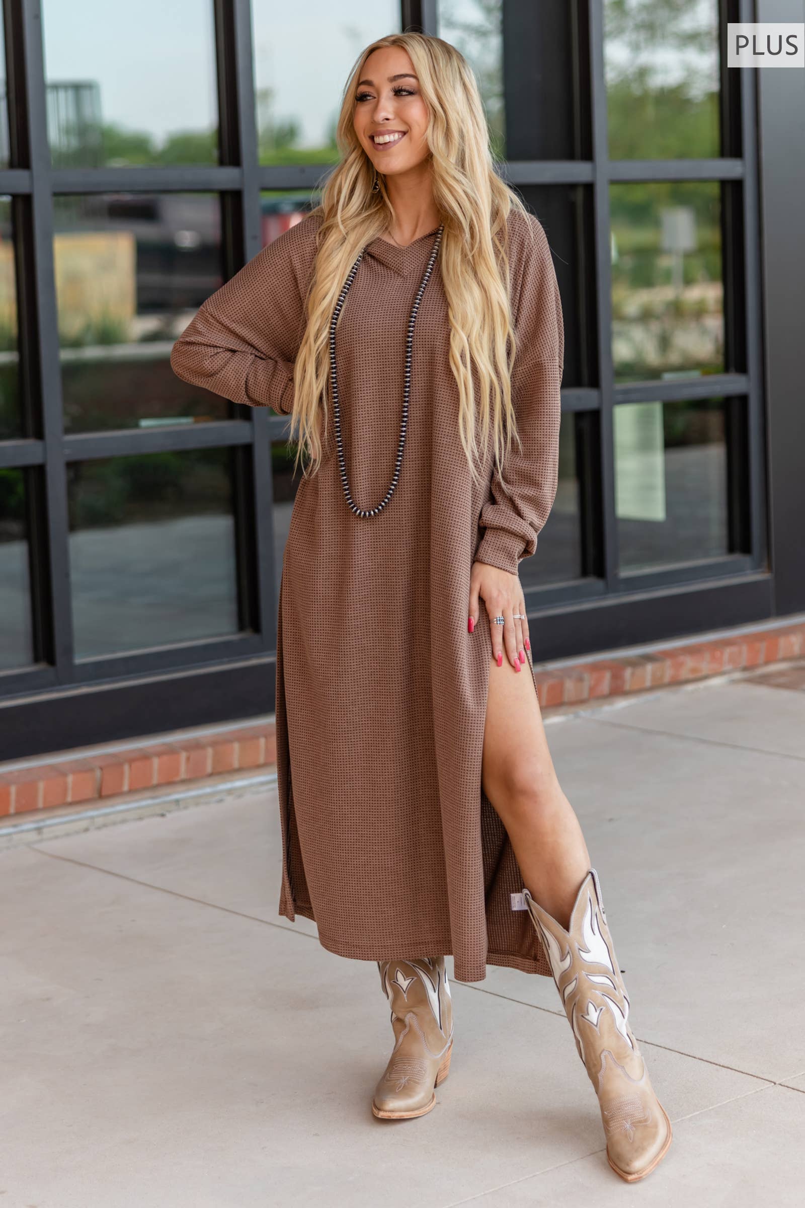 PLUS SIZE Lounge & Layer Thermal Duster