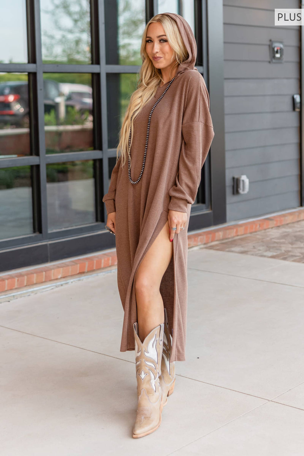 PLUS SIZE Lounge & Layer Thermal Duster