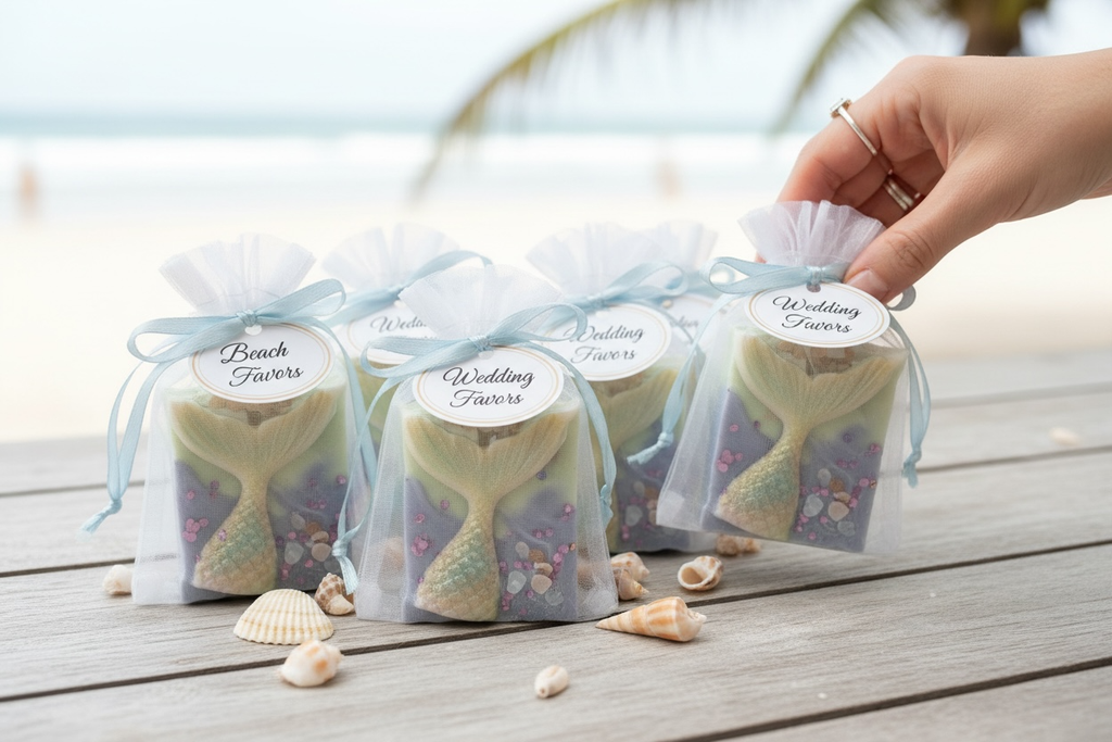 Mermaid Soap Bar: Handmade Ocean Theme Soap