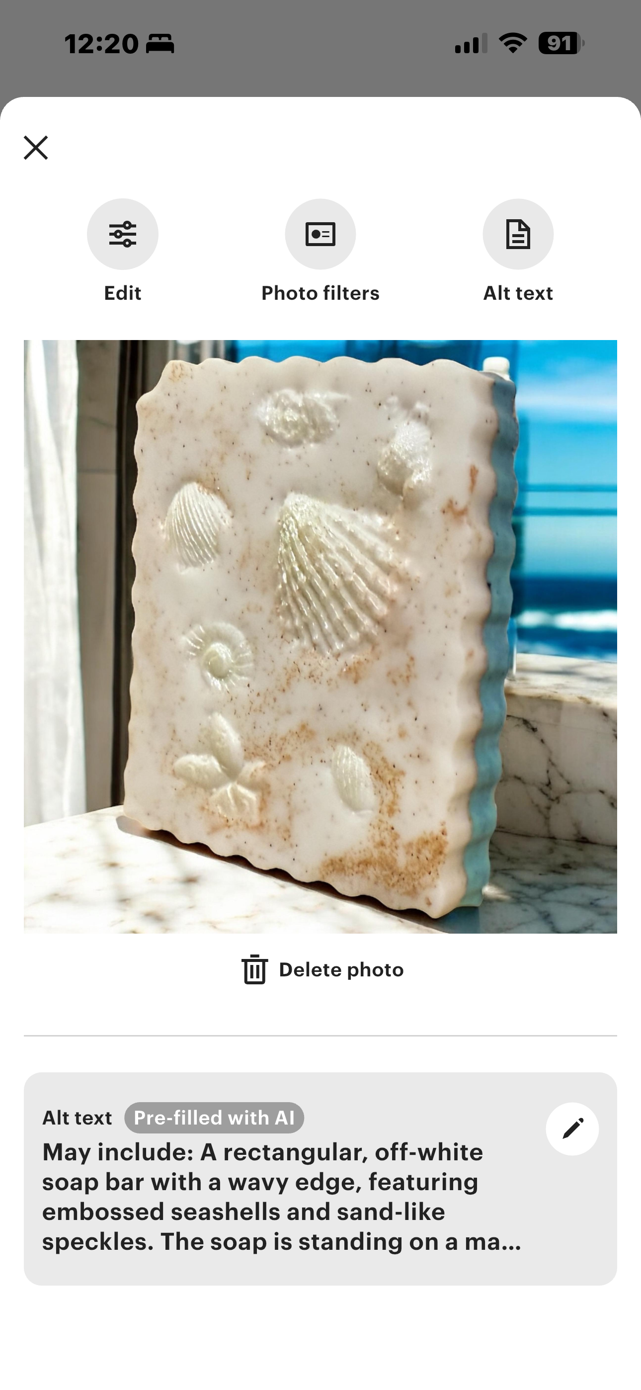 Goat Milk Beach Soap – Ocean Scent 