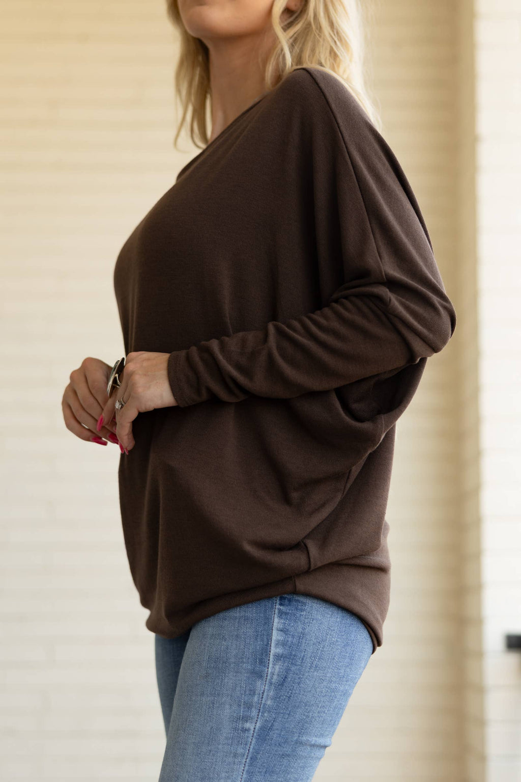 Essential Hacci Knit Top