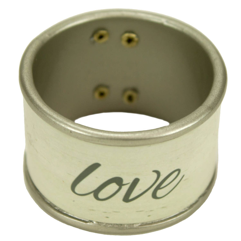Napkin Ring Set - Faith, Joy, Love, Memories