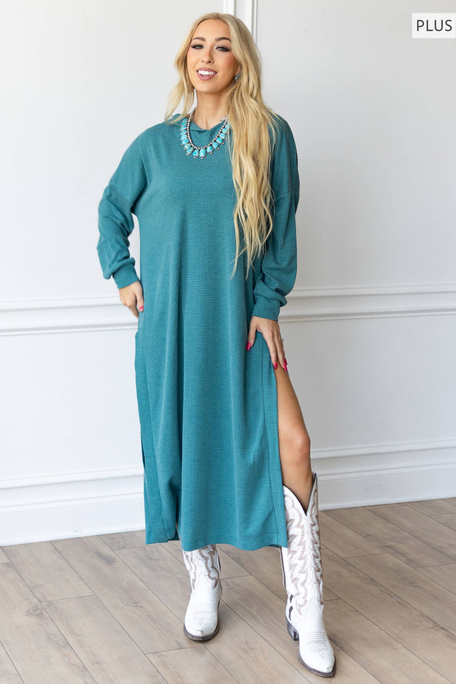 PLUS SIZE Lounge & Layer Thermal Duster
