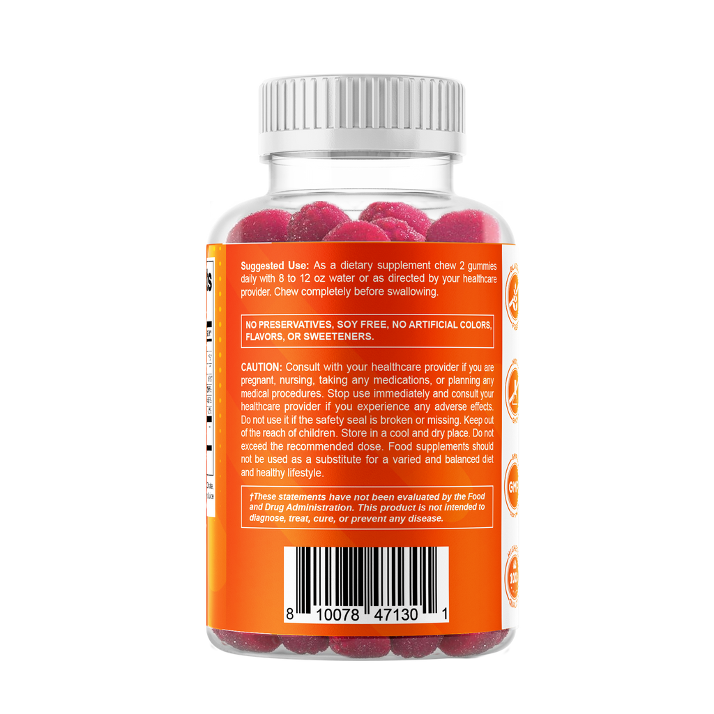 Vitamatic Zinc 50mg | Immune Support | 60 Vegan Gummies