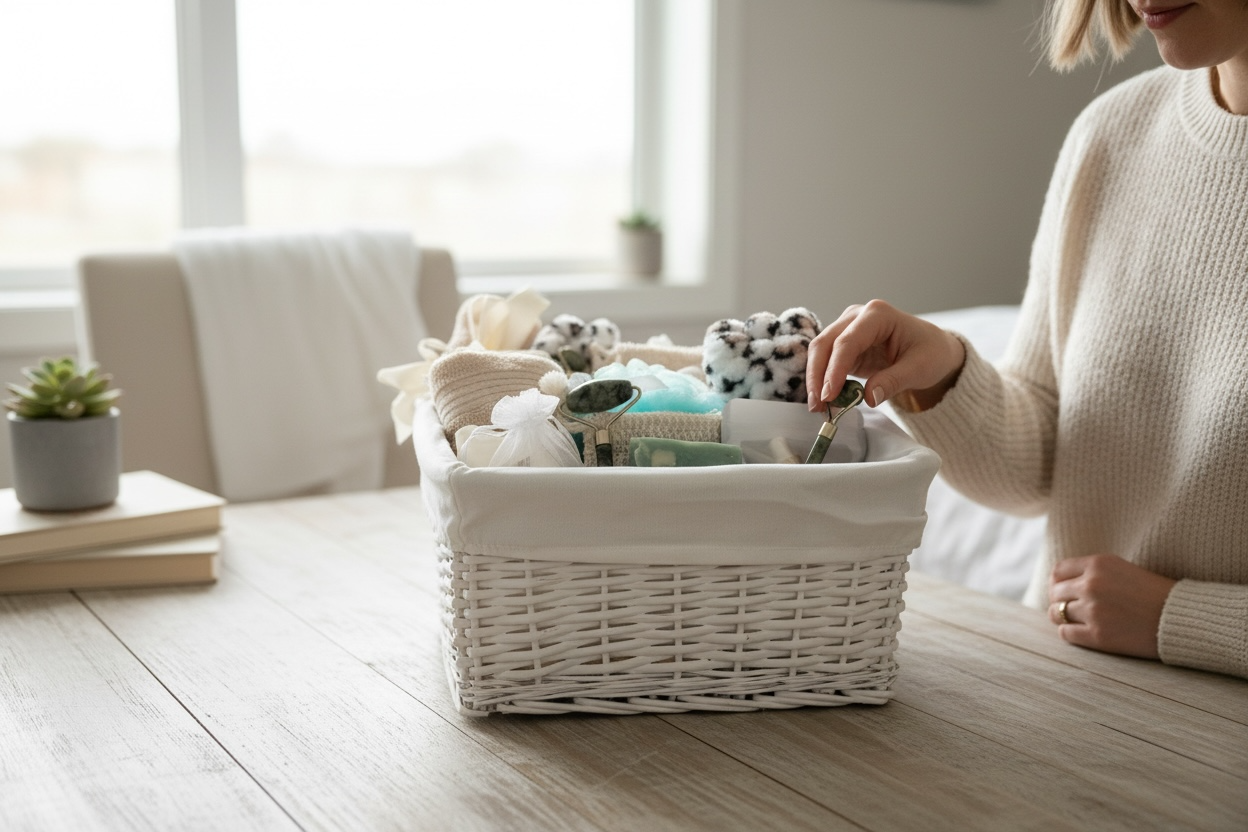 Luxury Spa Gift Basket | Self Care Set Ready To Gift