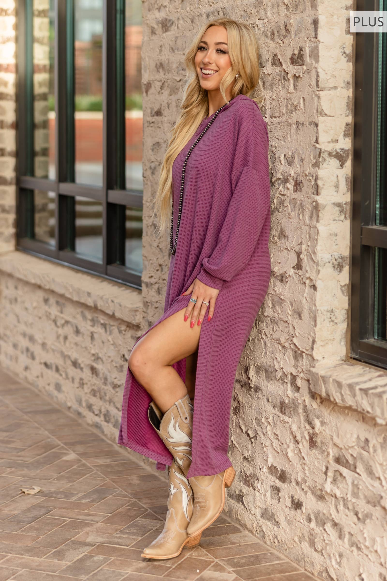 PLUS SIZE Lounge & Layer Thermal Duster