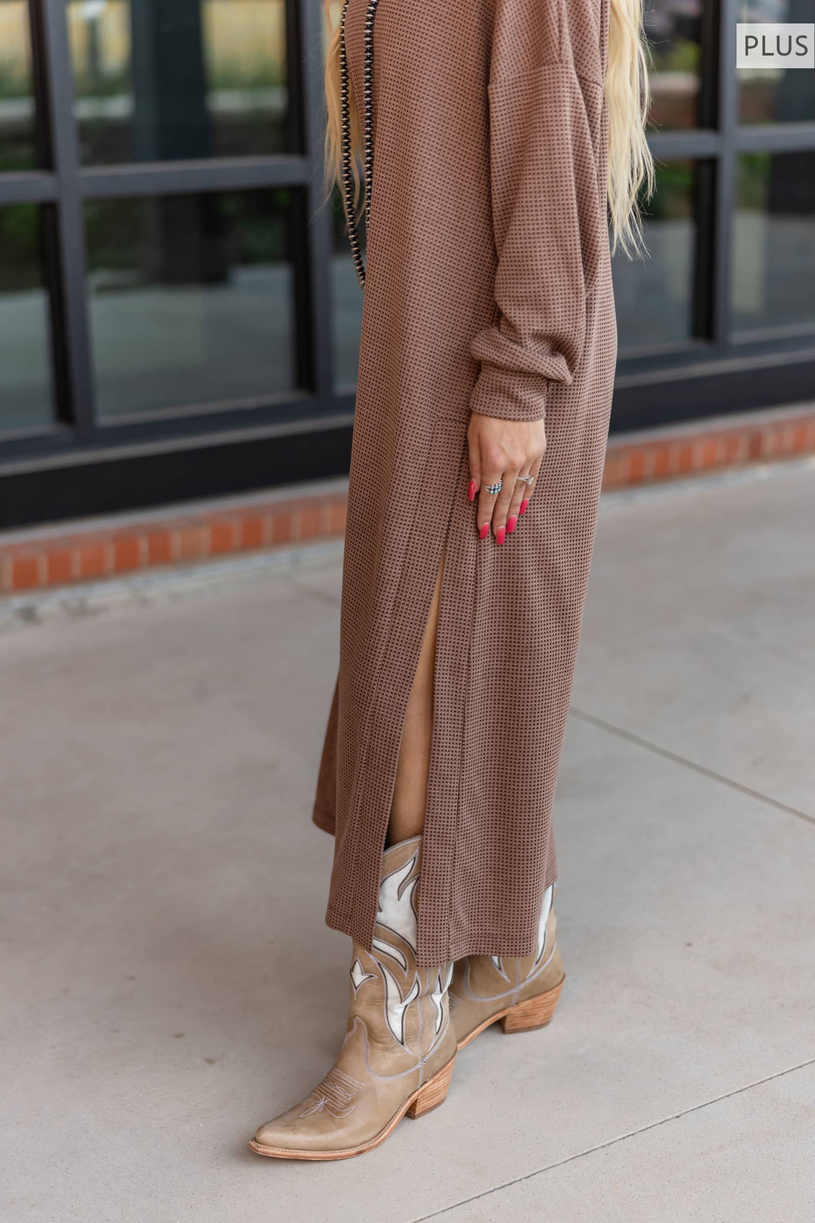 PLUS SIZE Lounge & Layer Thermal Duster