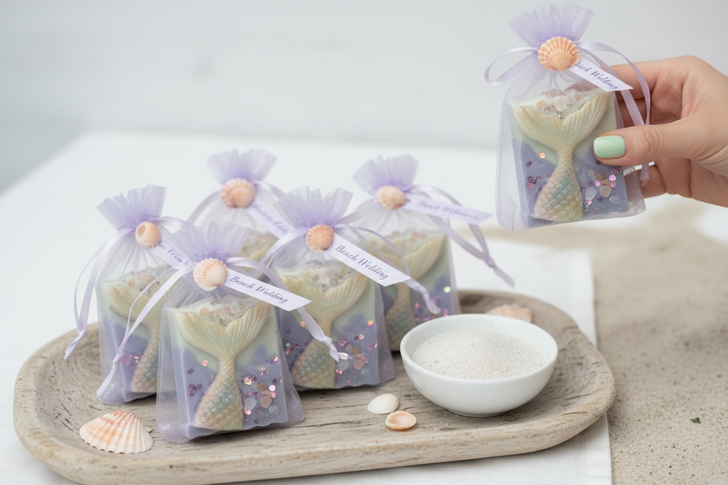 Mermaid Soap Bar: Handmade Ocean Theme Soap