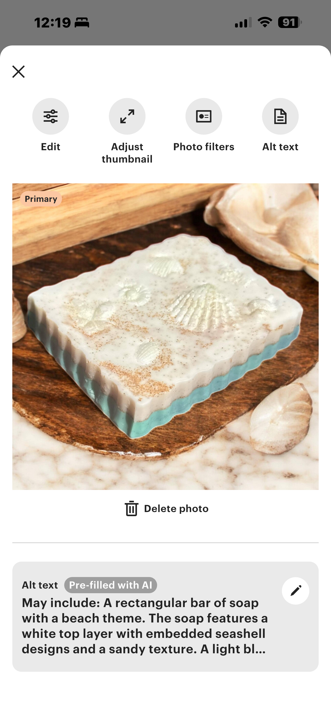 Goat Milk Beach Soap – Ocean Scent 