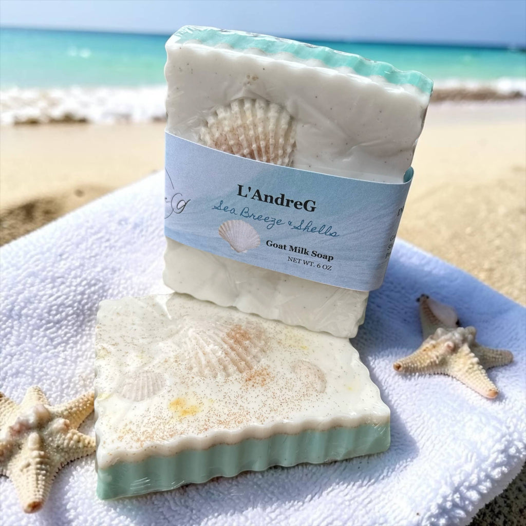 Goat Milk Beach Soap – Ocean Scent 
