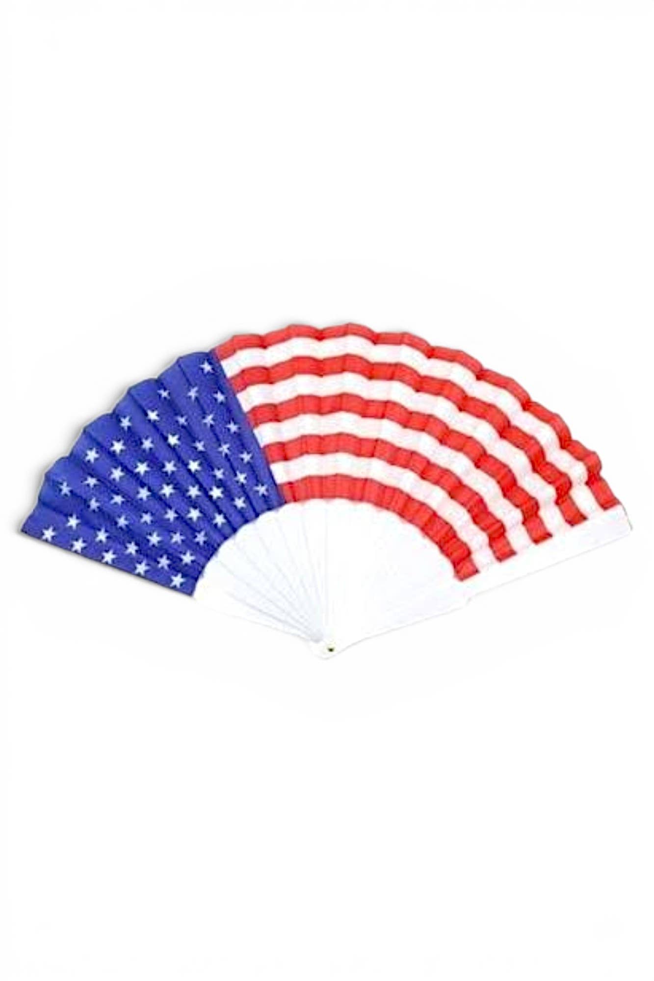 USA Flag Print Fan