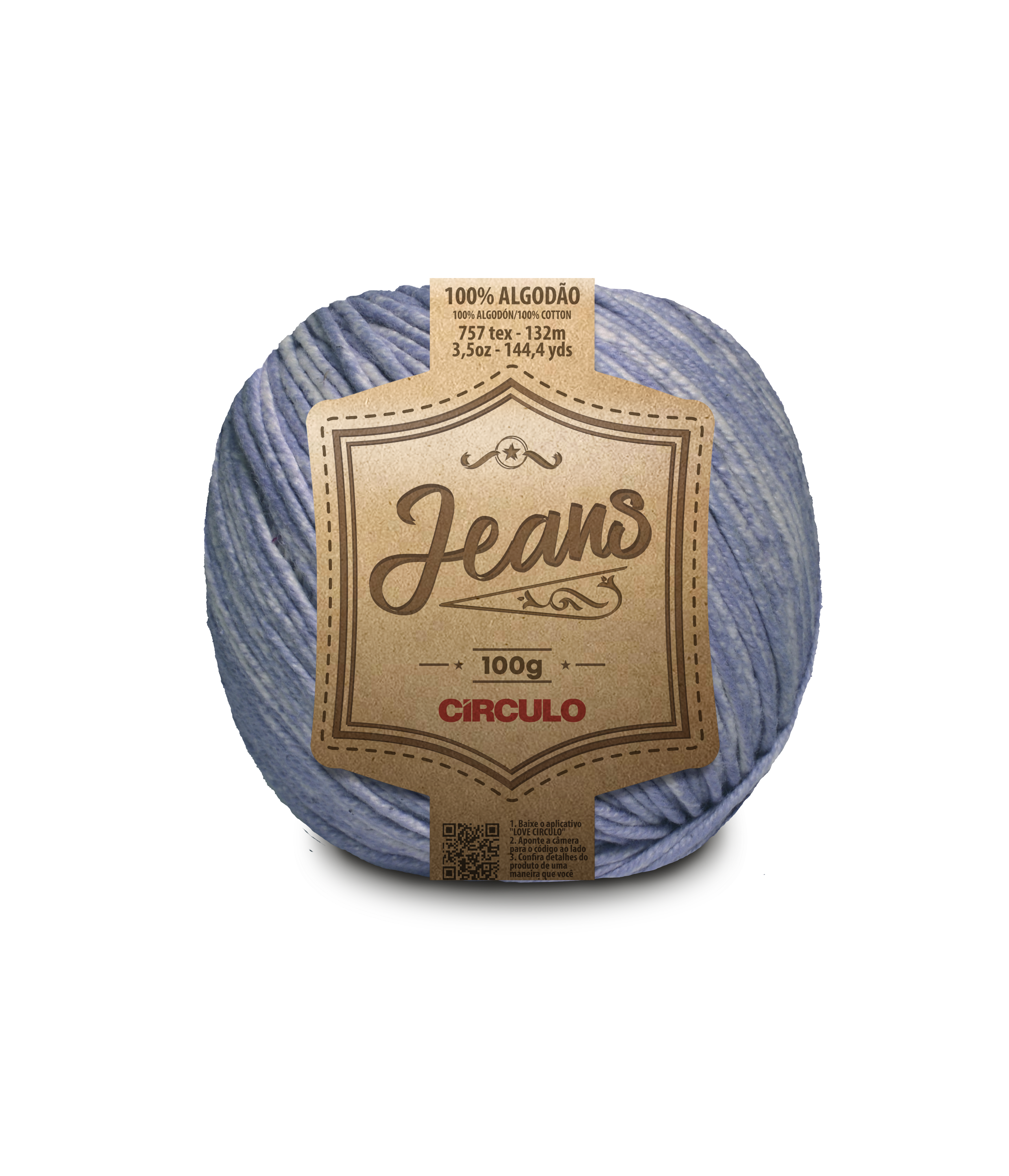 circulo jeans yarn delave
