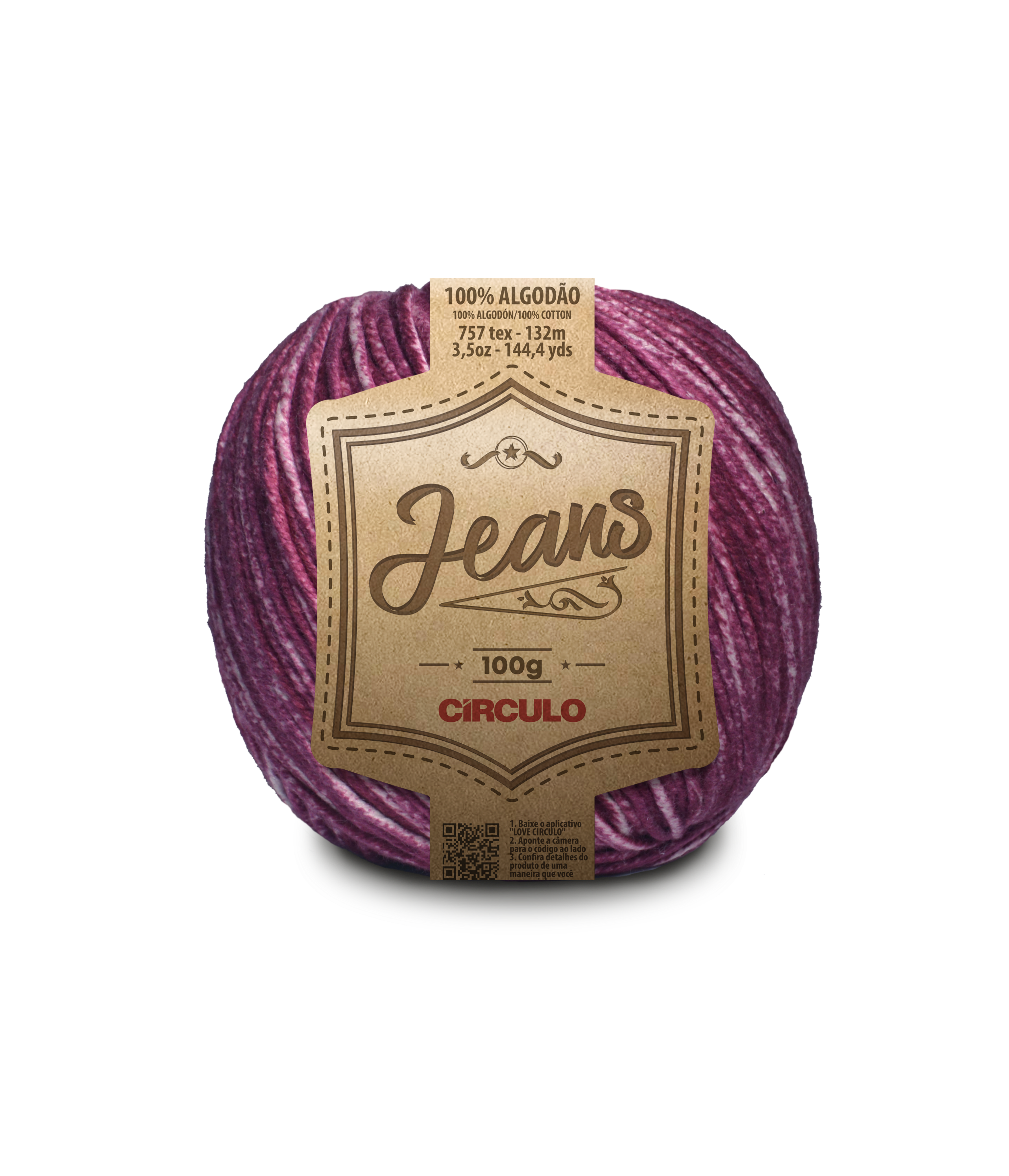 circulo jeans yarn color 8752