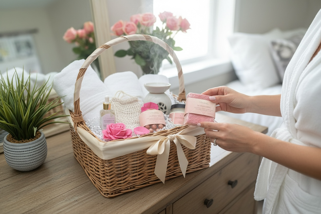 Luxury Spa Gift Basket | Self Care Set Ready To Gift