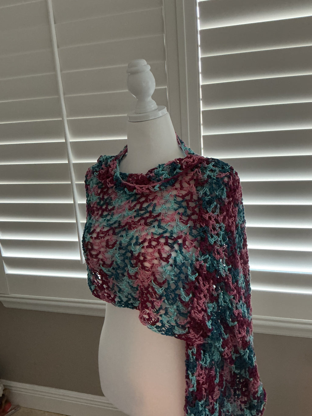 Wrap burgundy