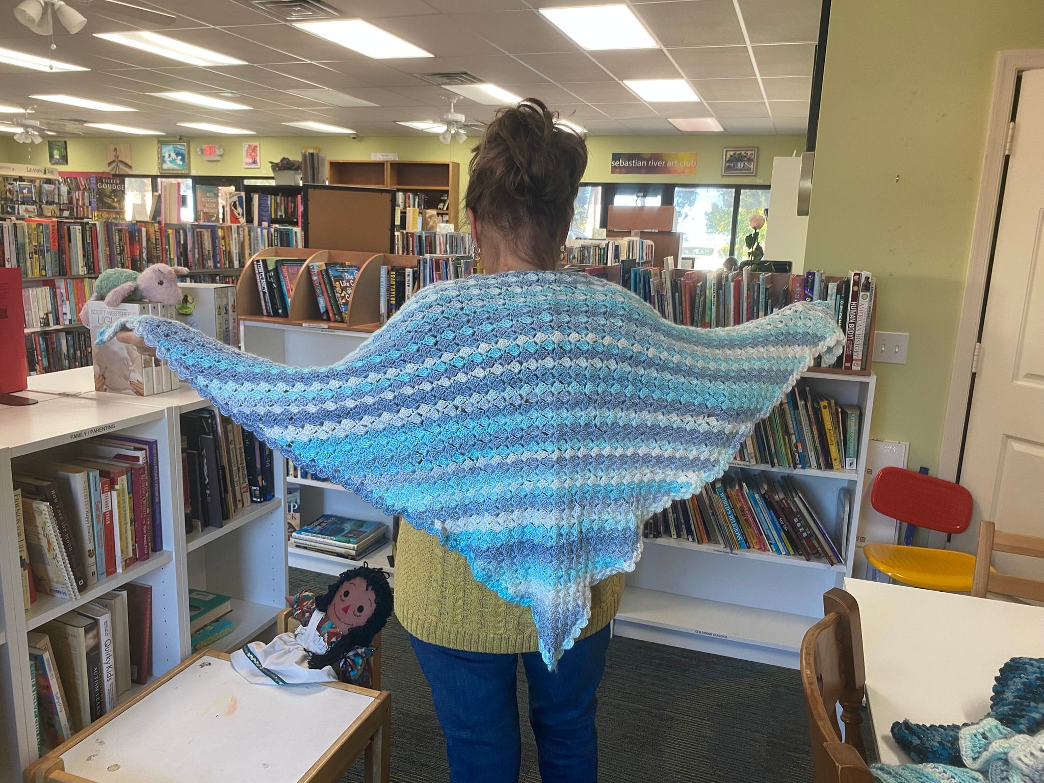 seashell shawl