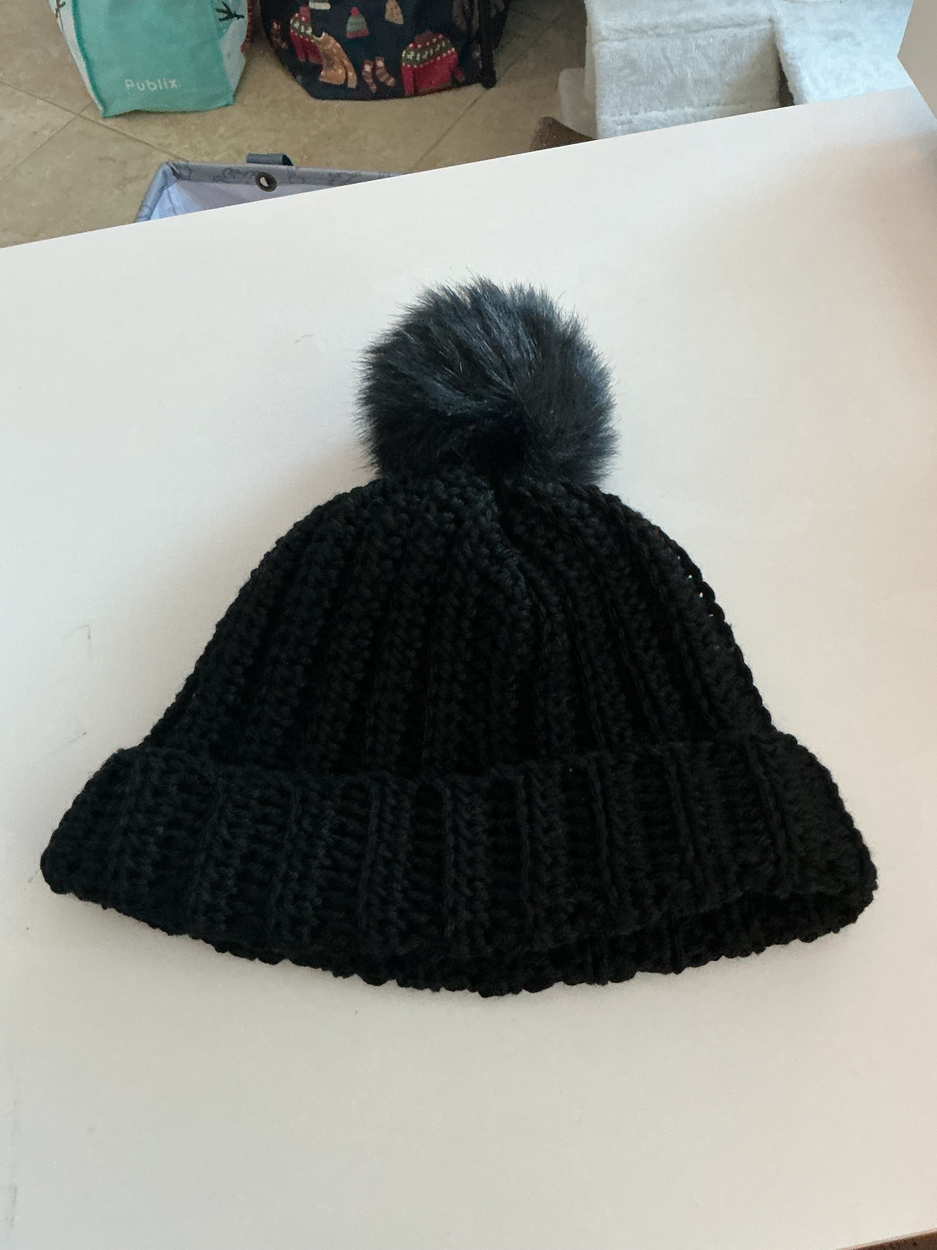 Hat for child black