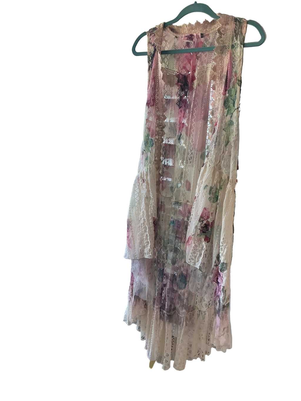 Lace duster l