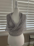 grey wrap