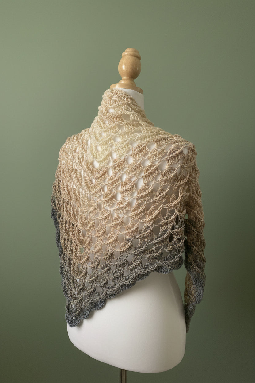 shawl linen neutral colors