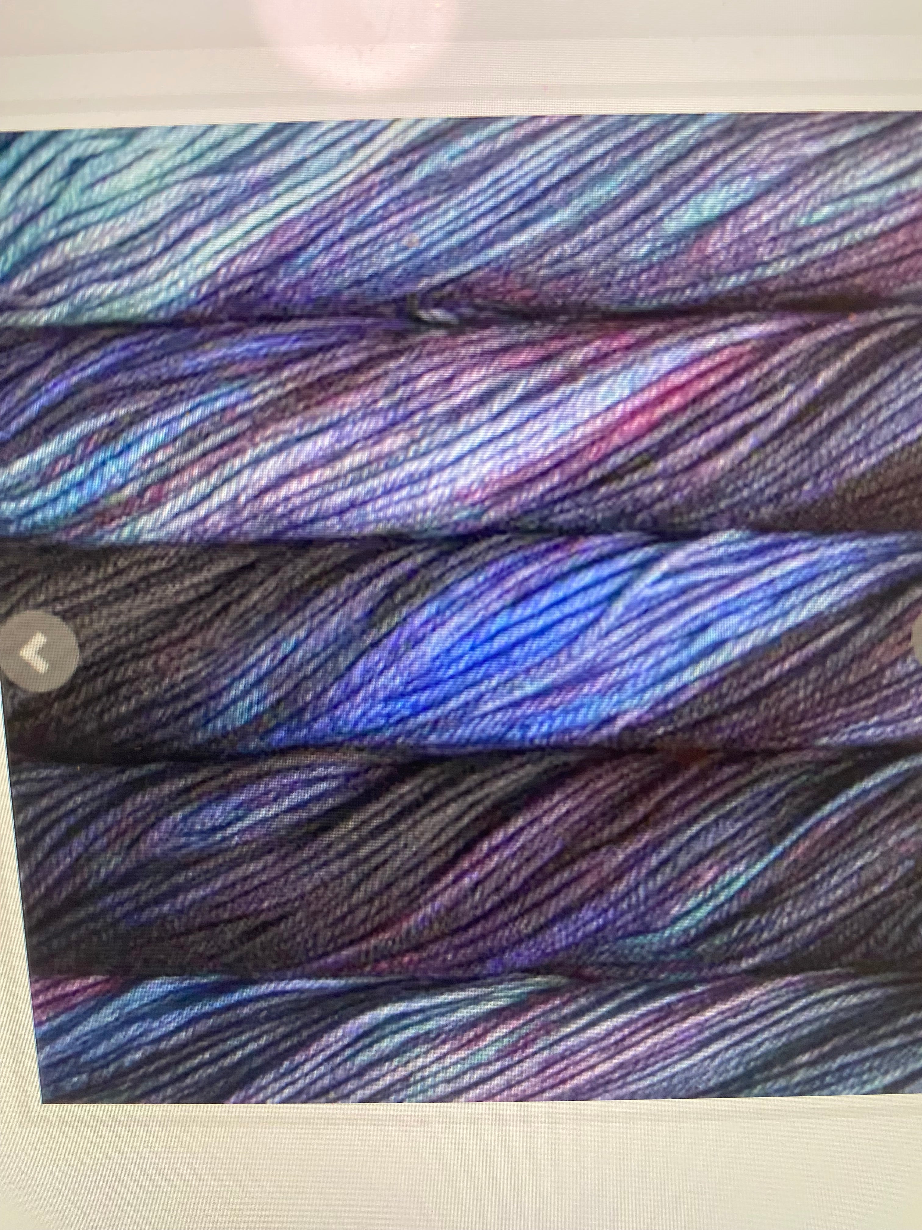 Malabrigo arroyo whales road dk weight 3