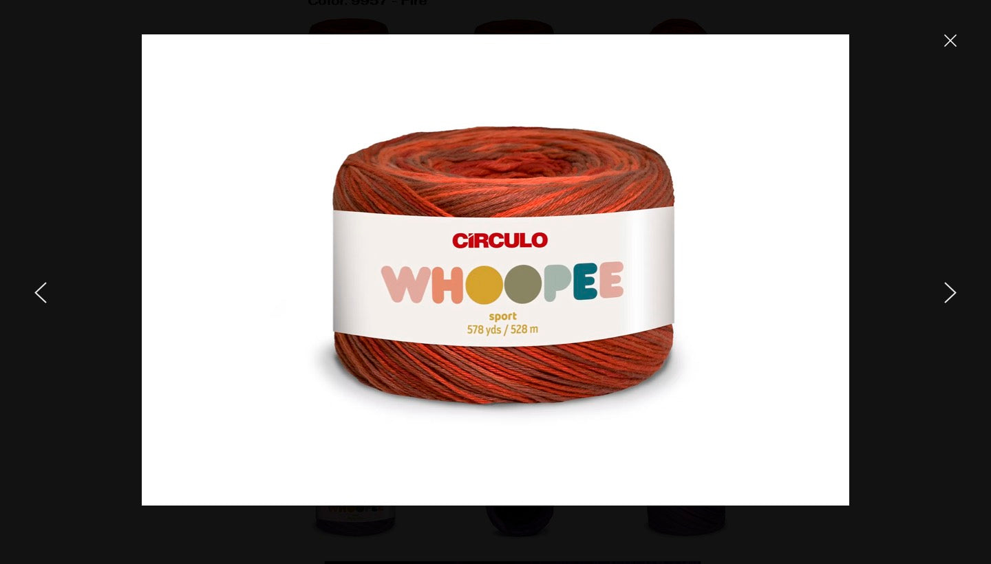 cotton yarn circulo whoopee fire